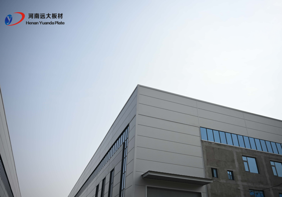 新建廠房外墻優選材料：河南遠大聚氨酯封邊巖棉板應用案例（十六棟）(圖4)